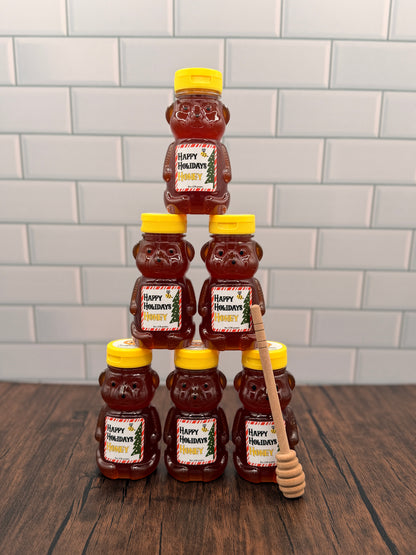 Holiday Honey Bear 6-Pack