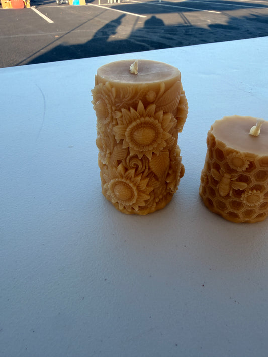 Large design candle